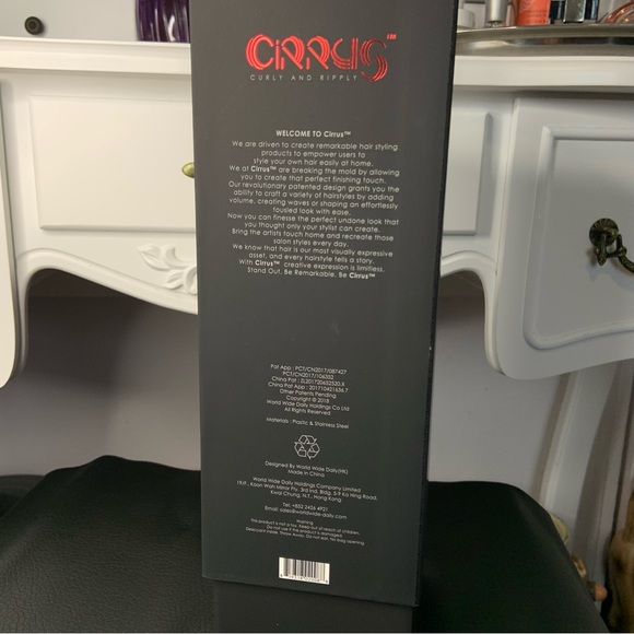 Cirrus Heatless Hair Styling Portable Tool for Waves Texture Volume New in Box - Picture 8 of 10